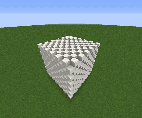 ChessBoard Cube mode with air